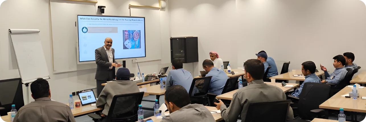 Training & Capacity Building - Professional driver training, armoured vehicle training, and first aid certification programs